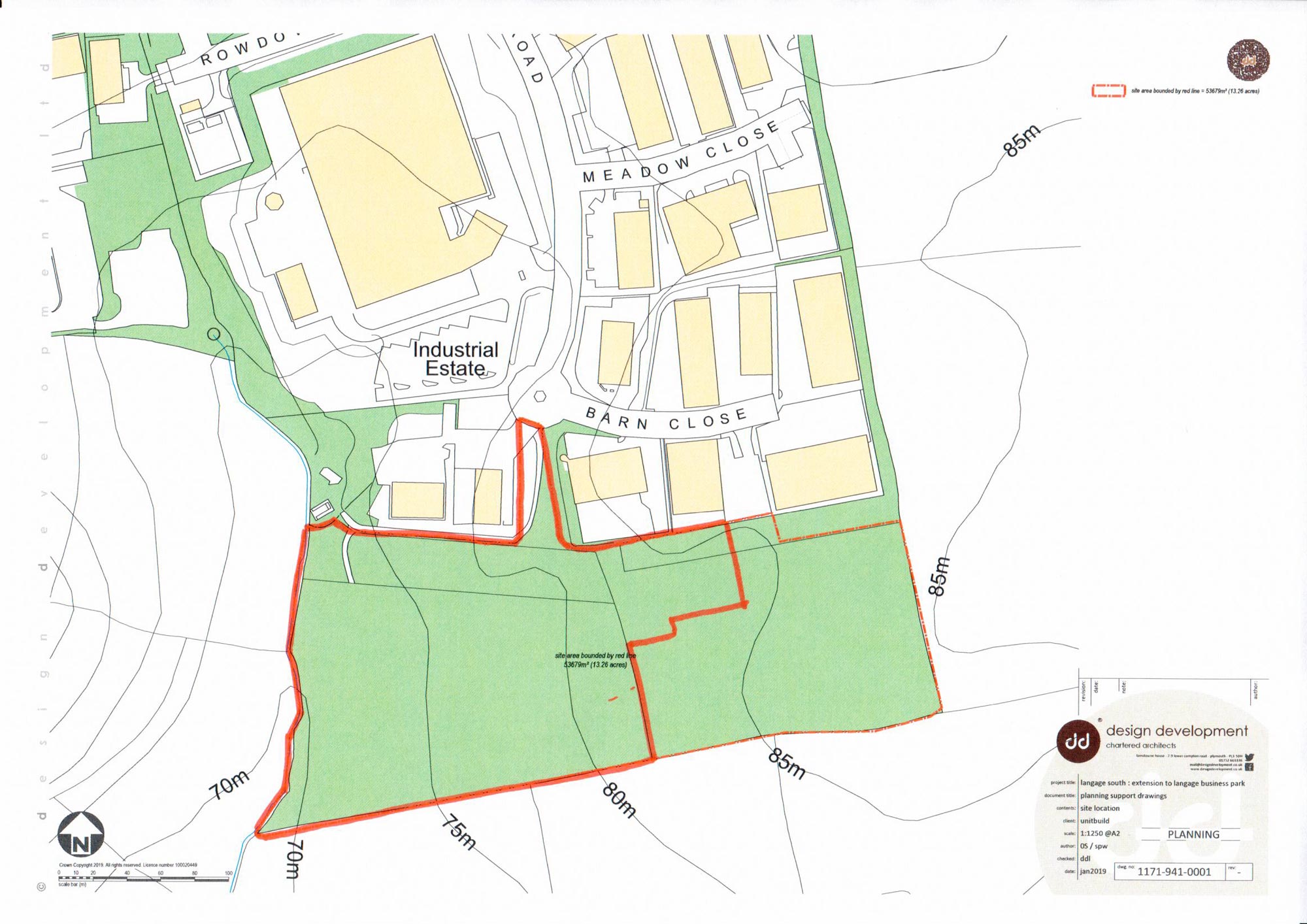 Langage South Business Park - Site Plan