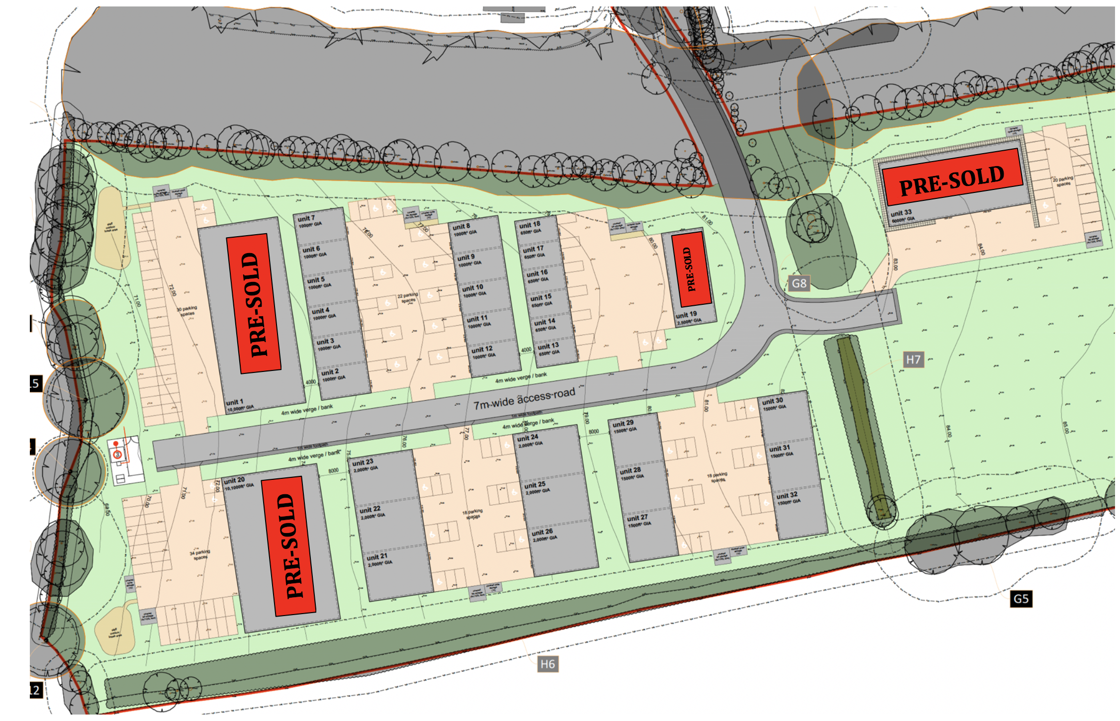 Langage South Business Park - Site Plan_2
