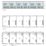 Floor plans of units 4-9
